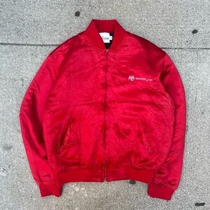 Vintage Barcadi rum satin jacket
